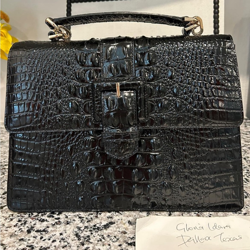Brahmin Black Hallie - Picture 2 of 11